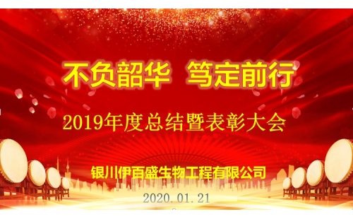 “不負韶華，篤定前行”2019總結表彰暨新春年會圓滿成功！