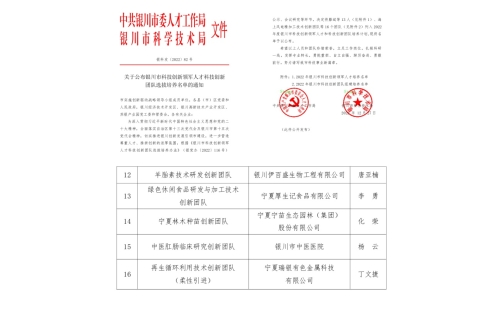 技術(shù)創(chuàng)新賦能產(chǎn)業(yè)升級(jí) 銀川伊百盛&ldquo;羊胎素技術(shù)研發(fā)創(chuàng)新團(tuán)隊(duì)&rdquo;順利通過驗(yàn)收